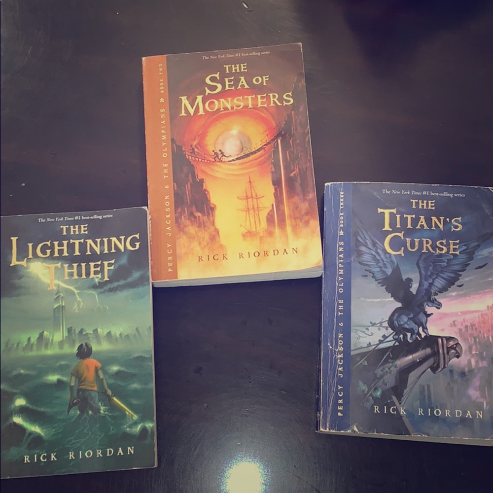 3 for $15 Percy Jackson: The Olympians.